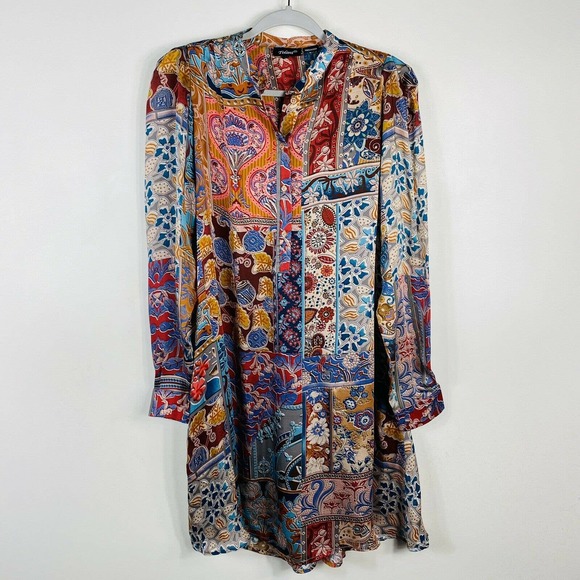 Tolani Multicolor Floral Mini Dress - Picture 2 of 9